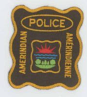 CANADA,QUEBEC,AMERINDIAN POLICE 1